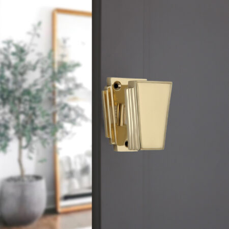 Polished Brass Triago Door Knob Door Hardware - Image 3