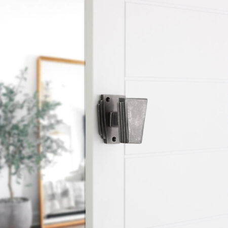 Pewter Triago Door Knob Door Hardware - Image 3