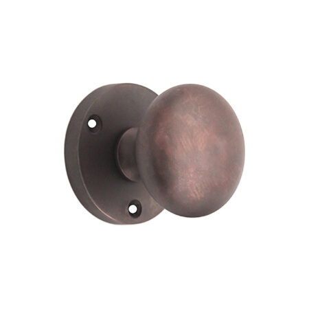 Brass Victorian Door Knob Aged Bronze Door Hardware