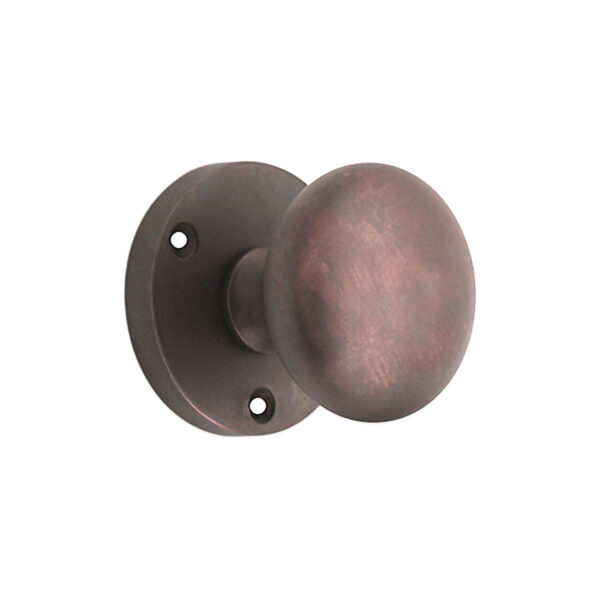 Brass Victorian Door Knob Aged Bronze Door Hardware