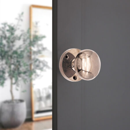 Black Nickel Victorian Door Knob Door Hardware - Image 3