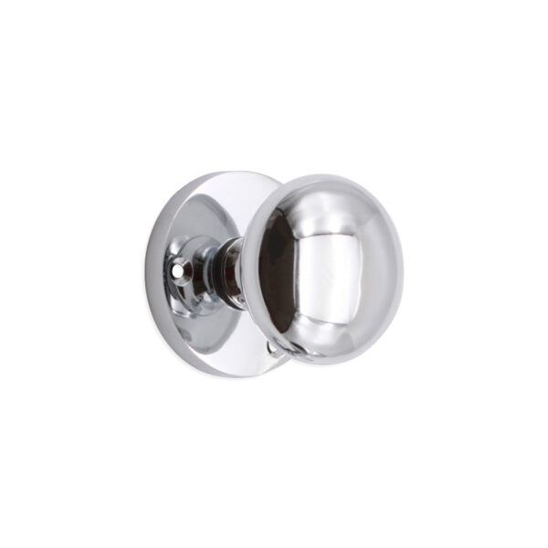 Polished Chrome Victorian Door Knob Door Hardware