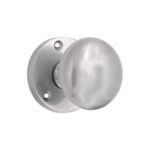 Satin Chrome Victorian Door Knob Door Hardware