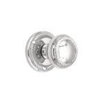 Polished Chrome Georgian Mortice Door Knob Door Hardware