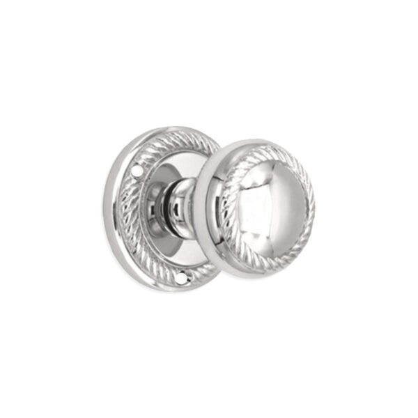Polished Chrome Georgian Mortice Door Knob Door Hardware