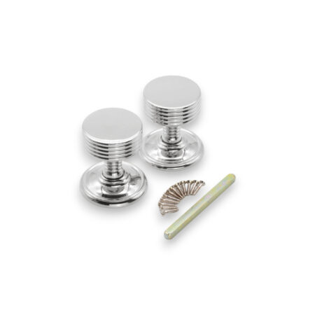 Polished Nickel Oxford Mortice Door Knob Door Hardware - Image 4