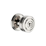 Spira Brass Polished Nickel Carter Mortice/Rim Door Knob Door Hardware