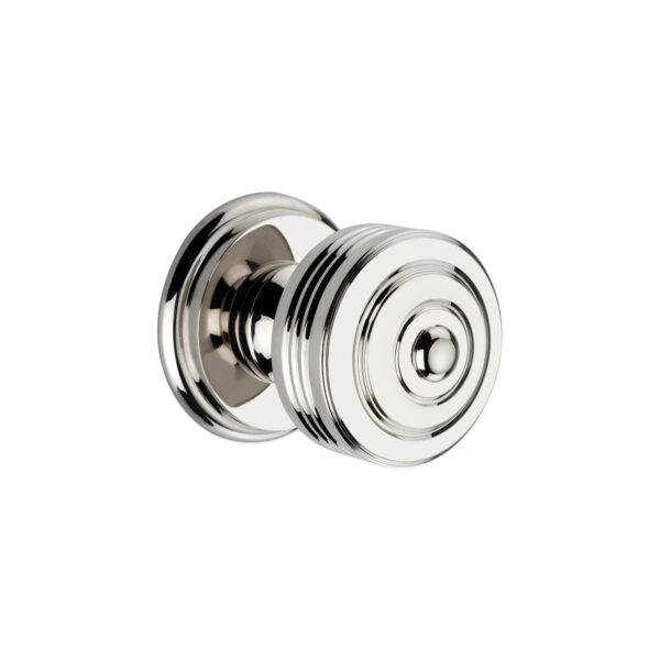 Spira Brass Polished Nickel Carter Mortice/Rim Door Knob Door Hardware