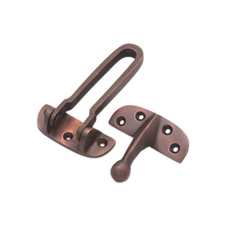 Spira Brass Door Guard 105mm Aged Bronze - Image 2
