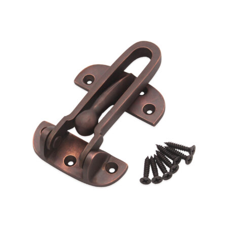 Spira Brass Door Guard 105mm Aged Bronze - Image 4