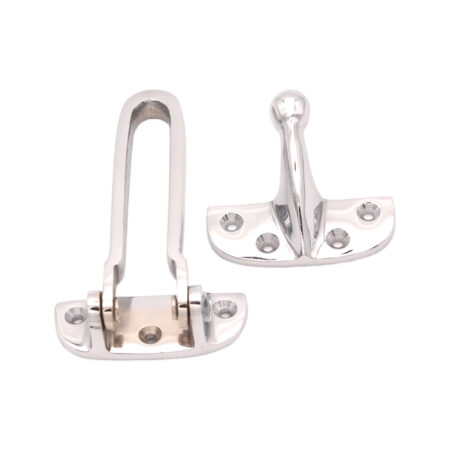 Spira Brass Brass Door Guard 105mm Polished Chrome - Image 3