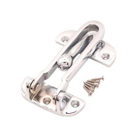 Spira Brass Brass Door Guard 105mm Polished Chrome - Image 4