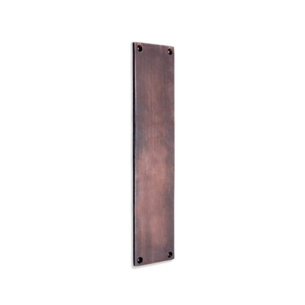 Victorian Finger Plate 300mm Aged Bronze