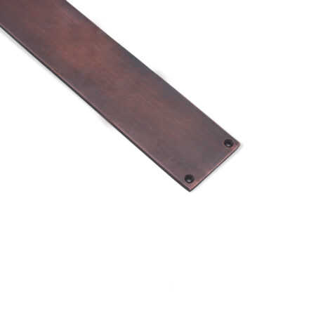 Victorian Finger Plate 300mm Aged Bronze - Image 2