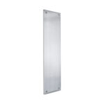 Spira Brass Victorian Finger Plate 300mm Satin Chrome