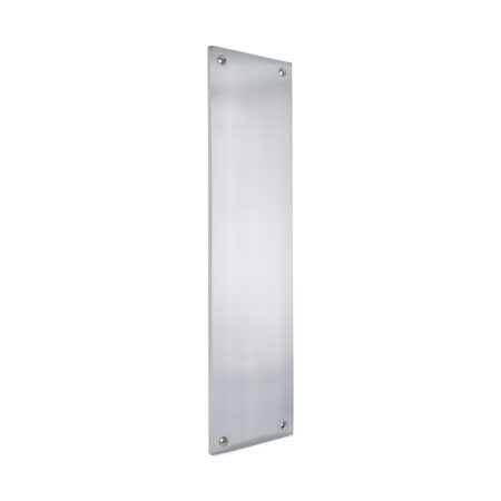 Spira Brass Victorian Finger Plate 300mm Satin Chrome