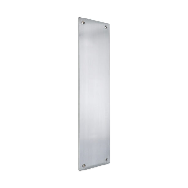 Spira Brass Victorian Finger Plate 300mm Satin Chrome