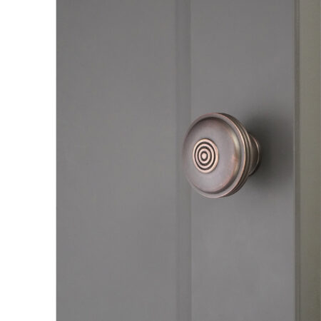 Spira Brass Brass Bloxwich Large 40mm Cupboard Knob Aged Bronze Cabinet Hardware - Image 3