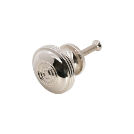Spira Brass Polished Nickel Bloxwich Large 40mm Cupboard Cabinet Hardware