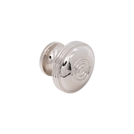Spira Brass Polished Nickel Bloxwich Large 40mm Cupboard Cabinet Hardware - Image 2