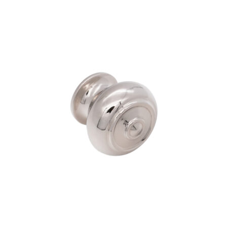 Spira Brass Polished Nickel Bloxwich Small 30mm Cupboard Knob Cabinet Hardware - Image 2