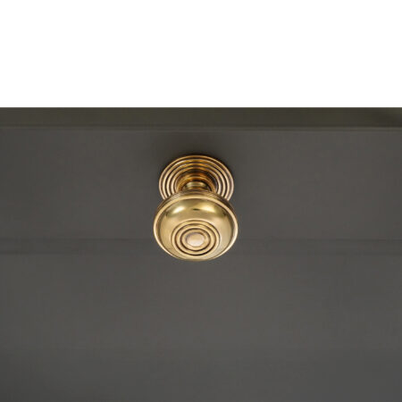 Spira Brass Brass Preston Large 38mm Cupboard Knob Aged Cabinet Hardware - Antique Brass - Image 3