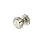Spira Brass Polished Nickel Preston Large 38mm Cupboard Knob Cabinet Hardware
