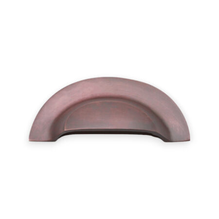 Spira Brass Brass Slim Cup Handle Large Aged Bronze Door Hardware - Image 2