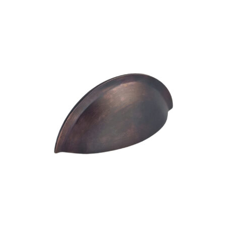 Spira Brass Antique Brass Slim Cup Handle Small Door Hardware