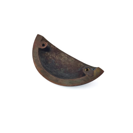 Spira Brass Antique Brass Slim Cup Handle Small Door Hardware - Image 2