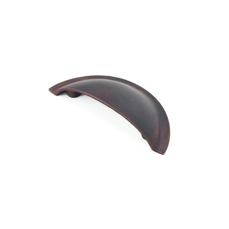 Spira Brass Antique Brass Slim Cup Handle Small Door Hardware - Image 3