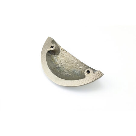 Spira Brass Polished Nickel Slim Cup Handle Small Door Hardware - Image 4