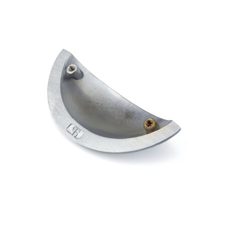 Spira Brass Satin Chrome Slim Cup Handle Small Door Hardware - Image 4