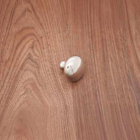 Spira Brass Polished Nickel Mushroom 38mm Cupboard Knob Cabinet Hardware - Image 3