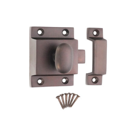 Cupboard Catch Aged Bronze - Image 4