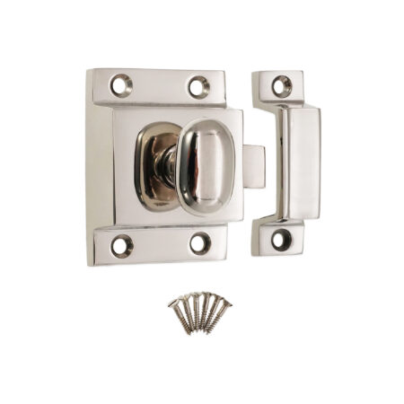 Cupboard Catch Polished Nickel - Image 4