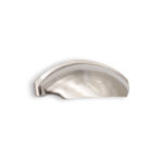 Spira Brass Polished Nickel Tulip Cup Drawer Pull Door Hardware
