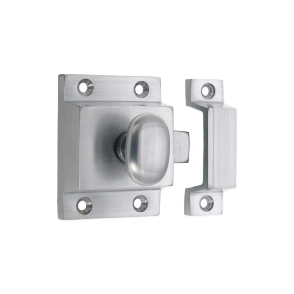 Cupboard Catch Satin Chrome