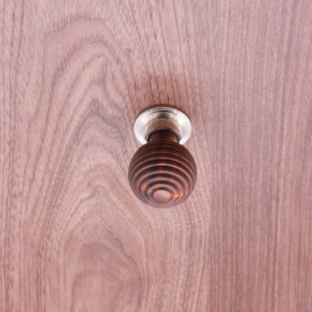 Spira Brass Polished Nickel Rosewood Preston Small Cupboard Knob Cabinet Hardware - Image 3