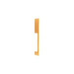 Spira Brass Satin Brass Sleek Bar Handles Small Door Hardware