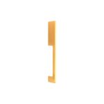Spira Brass Satin Brass Sleek Bar Handles Medium Door Hardware