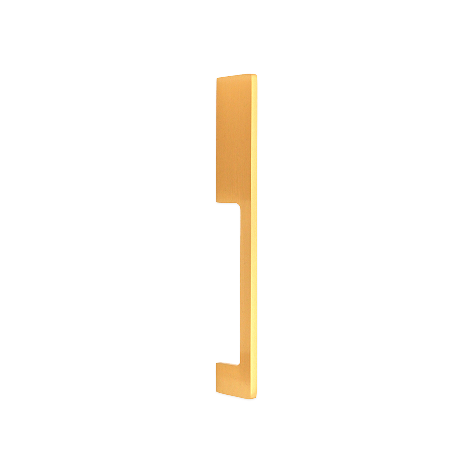 SB2418SB_1.jpg Spira Brass Satin Brass Sleek Bar Handles Large Door Hardware - Image 1