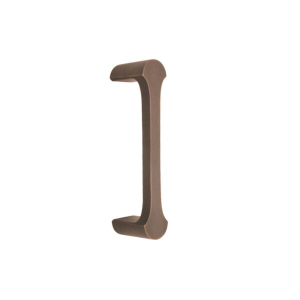 Spira Brass Brass Tulip Pull Handle 115mm Aged Bronze Door Hardware