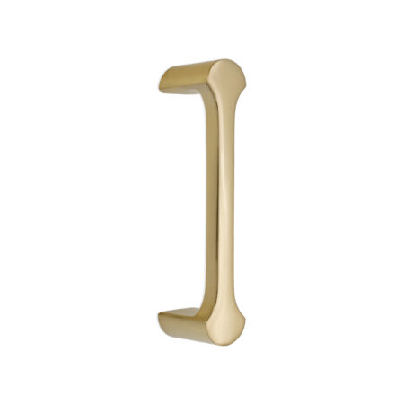 Spira Brass Polished Brass Tulip Pull Handle 115mm Door Hardware