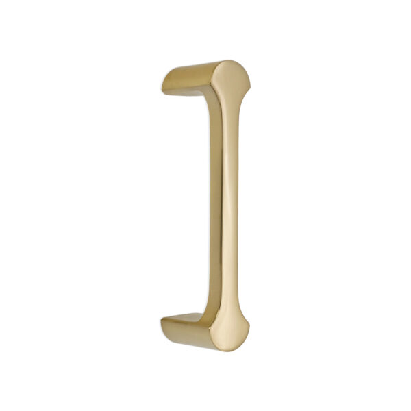 Spira Brass Polished Brass Tulip Pull Handle 115mm Door Hardware