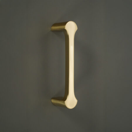 Spira Brass Polished Brass Tulip Pull Handle 115mm Door Hardware - Image 3