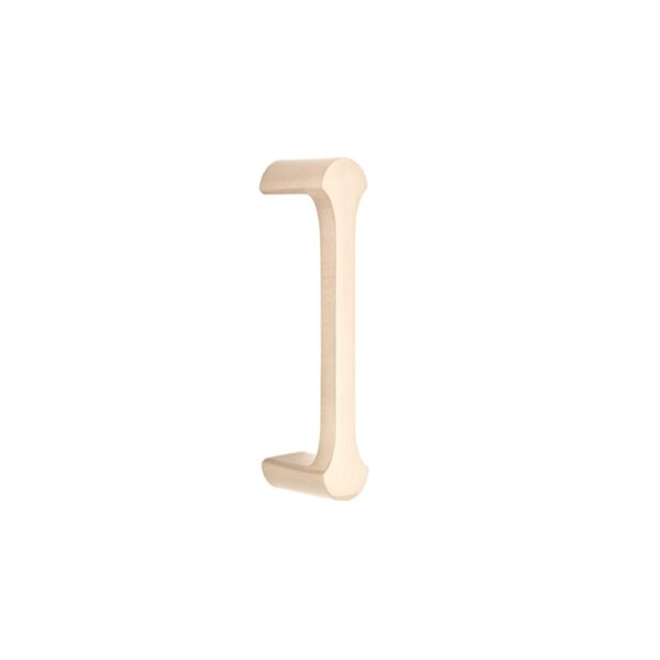 Spira Brass Satin Nickel Tulip Pull Handle 115mm Door Hardware