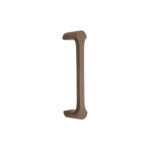 Spira Brass Brass Tulip Pull Handle 165mm Aged Bronze Door Hardware