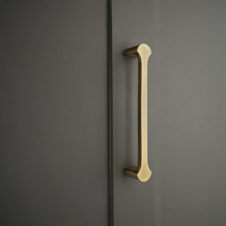 Spira Brass Antique Brass Tulip Pull Handle 165mm Door Hardware - Image 3