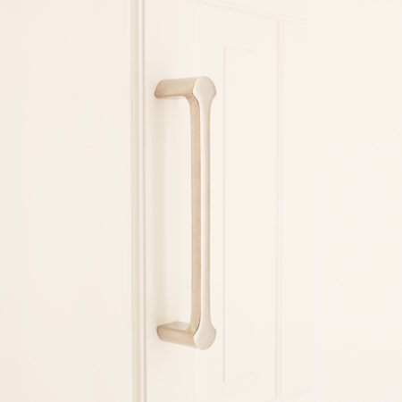 Spira Brass Polished Nickel Tulip Pull Handle 165mm Door Hardware - Image 2